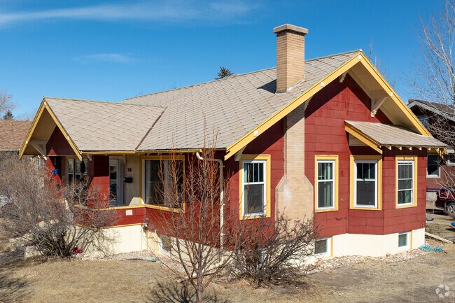 A historic Craftsman bungalow in Laramie, blending character with timeless appeal.