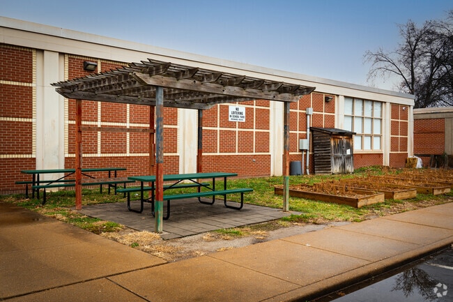 •	Busch Middle School of Character is an accredited magnet middle school in St. Louis.