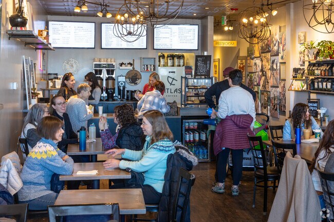 Atlas Coffee is a Dakota Ridge hot spot and gathering place.