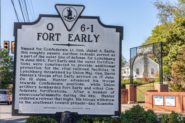 Fort Early in Westend was the site of Civil War–era battles and was open for tours.