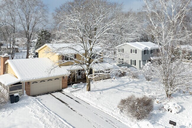 Green Tree homes often feature two-car garages and spacious driveways.
