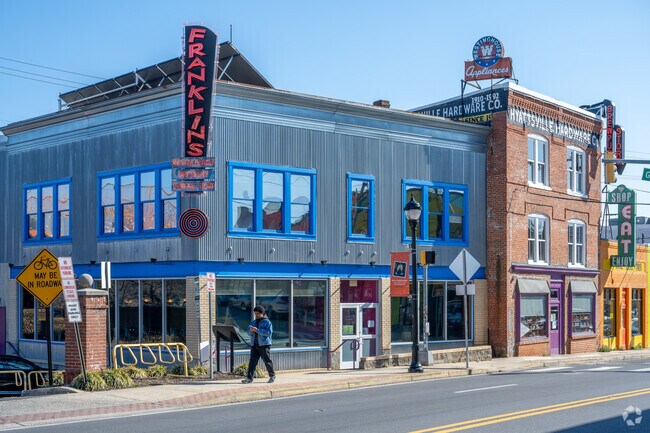 Franklins on Baltimore Ave in Hyattsville is the go-to neighborhood restaurant.