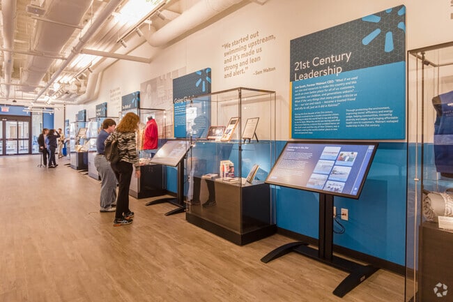Learn the history and legacy of Sam Walton at the Walmart museum in downtown Bentonville.
