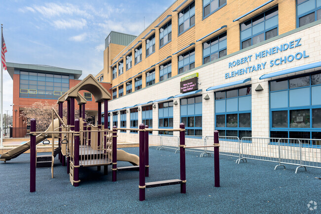 Robert Menendez Elementary School has plenty of spaces for young minds to stay active.