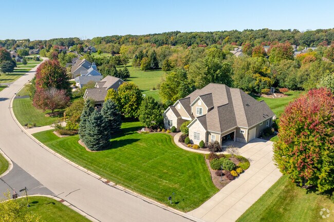 Merton neighborhoods feature landscaped lawns and tree-lined streets.