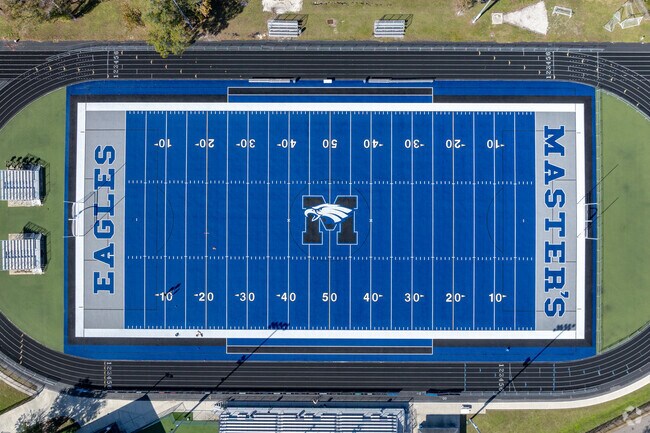 The Master's Academy is home to the Eagles.