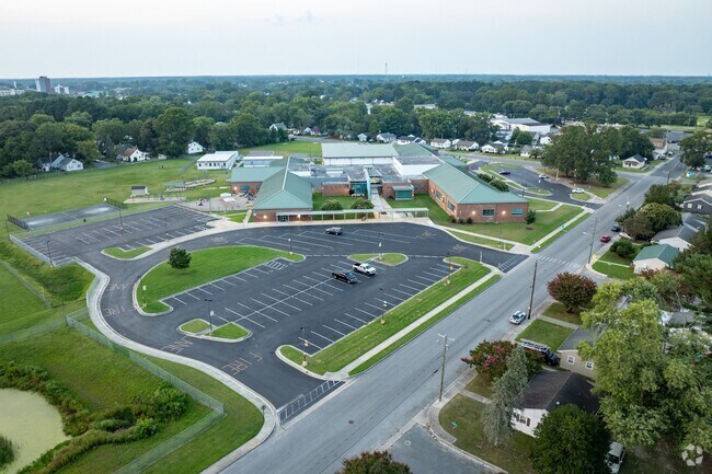 Prince Street Elementary School serves the community of Salisbury.