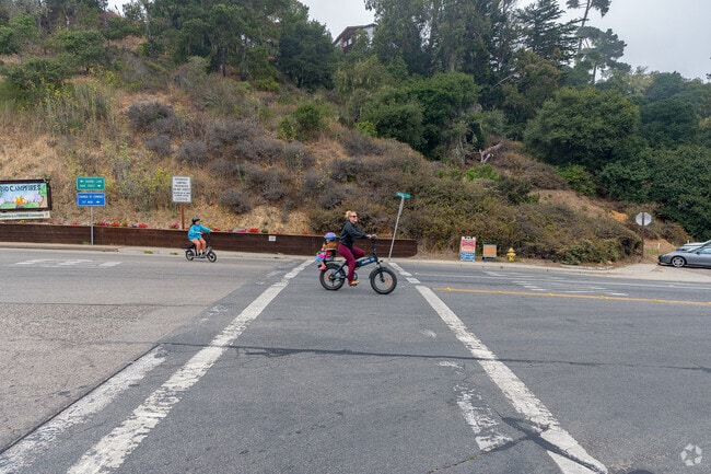 Take a bike ride with the family to downtown Cambria for dining and shopping.