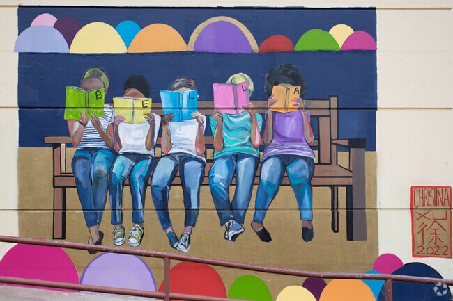 Bella Vista Elementary School  has a number of student murals.