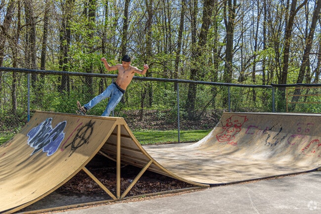 In nearby La Porte's Fox Memorial Park there is a skate park with ramps for Knox kids.