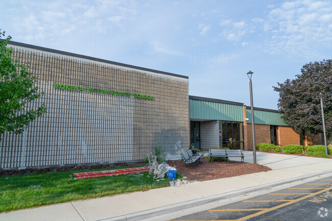 Mokena Intermediate School building in Mokena.