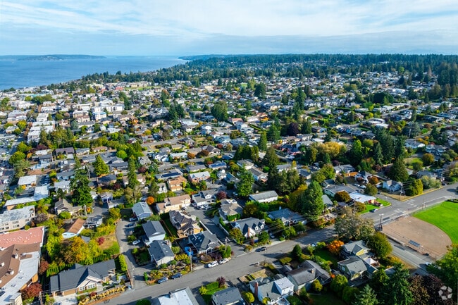 Sherwood Forest, located in southern Edmonds is located just off the Puget Sound.