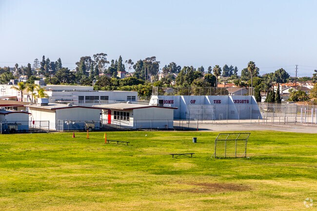The Castle Park Middle School in Chula Vista.