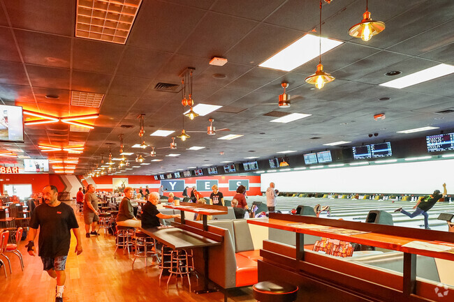 Not too far from downtown Manteca, families enjoy some fun time at Bowlero Bowling.