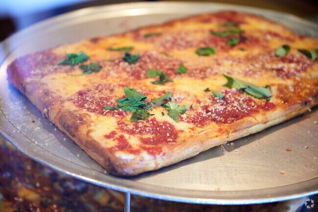 Pizza at Francesca's Restaurant comes out hot and fresh made to order in Galeville, NY.