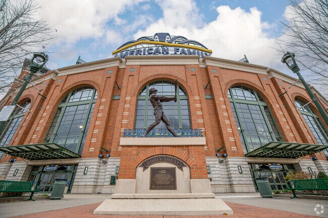 Catch the Milwaukee Brewers in action at the American Family Field in Milwaukee.