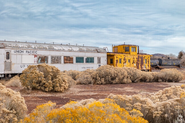 Evanston preserves rail history through well kept exhibits.