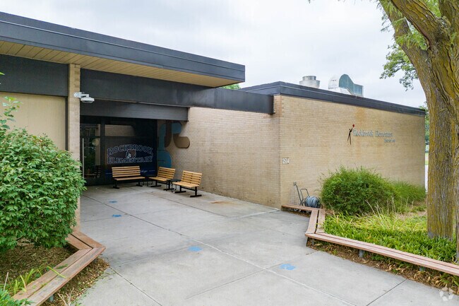 Rockbrook Elementary School serves students in PK through K-6.