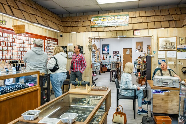 Bishop Coins is a popular destination for travelers looking to buy and sell treasure in West Bishop.