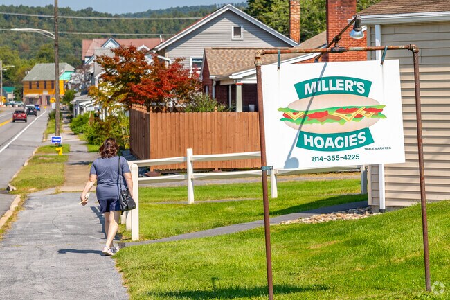 Stop into Miller's Hoagies for lunch in Boggs Township.