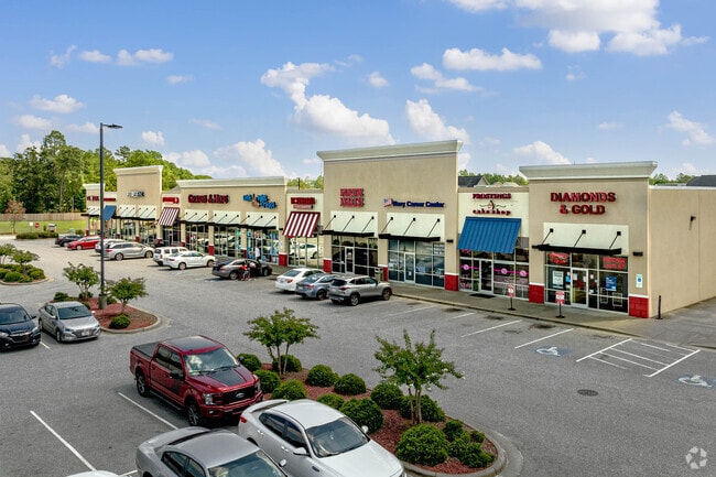The Millstone Shopping Center is a popular shopping area in South View, NC.