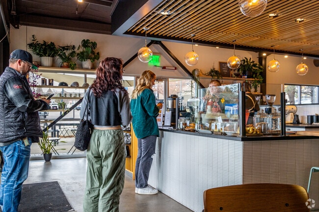 Sweet Bloom near Highlands is a cafe with a clam environment that many choose to work from.