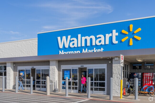 Walmart Neighborhood Market offers groceries for Southeast Norman locals.