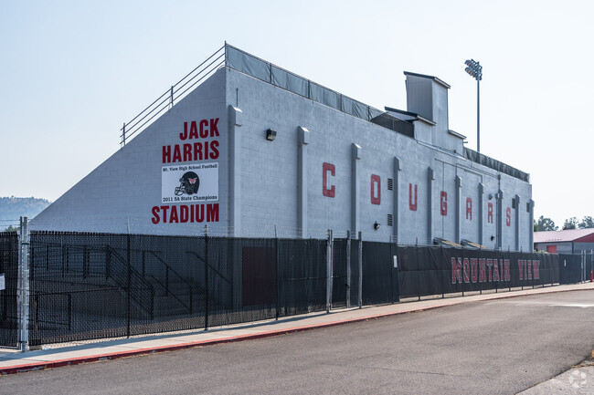 Mountain View Senior High School is home of the Cougars in Bend, Oregon.