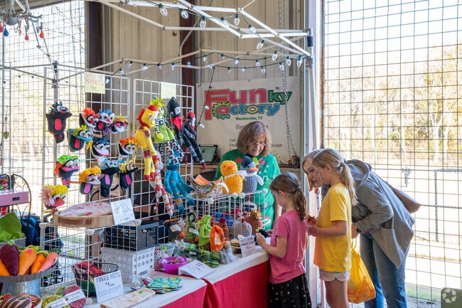 The Waxahachie Farmers Market features dozens of vendors offering a wide variety of goods.
