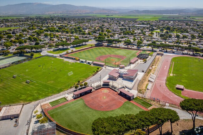 Hartnell College Softball Field in South Salinas, California.