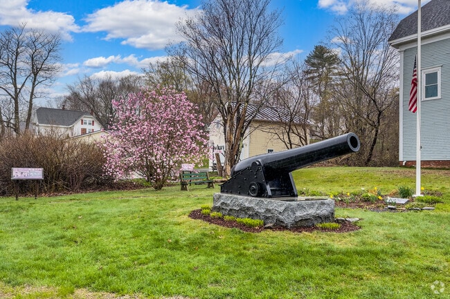 Relics of Bowdoinham's shipbuilding history can be found throughout the town.