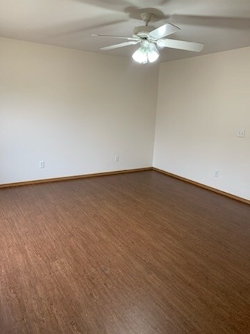 Living room floor is vinyl plank