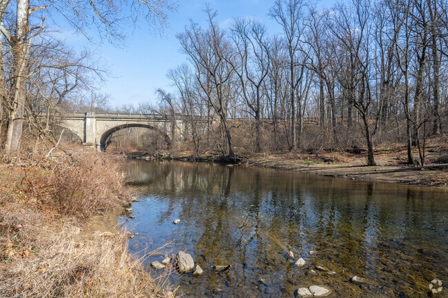Pennypack Park is a short walk away from Holmesburg.