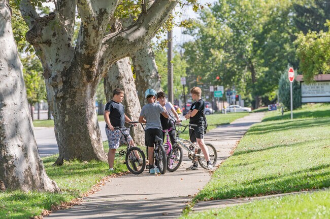 The quiet streets of Newburgh Heights allow for kids to safely roam about the neighborhood.