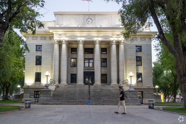 The Yavapai County Court House was built in 1916 in Prescott.