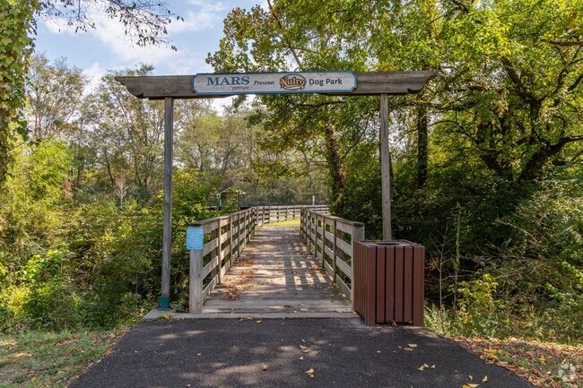 Nutro Dog Park is sponsored by Mars Petcare in Franklin.