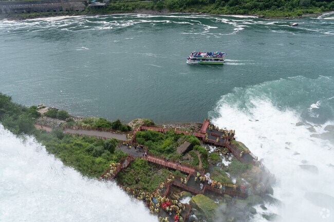 Cave of the Winds is one of the most popular tourist attraction in Niagara Falls.