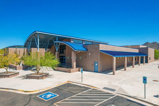 Kids can attend Cactus Shadows High, which earns earn an A-minus from Niche.
