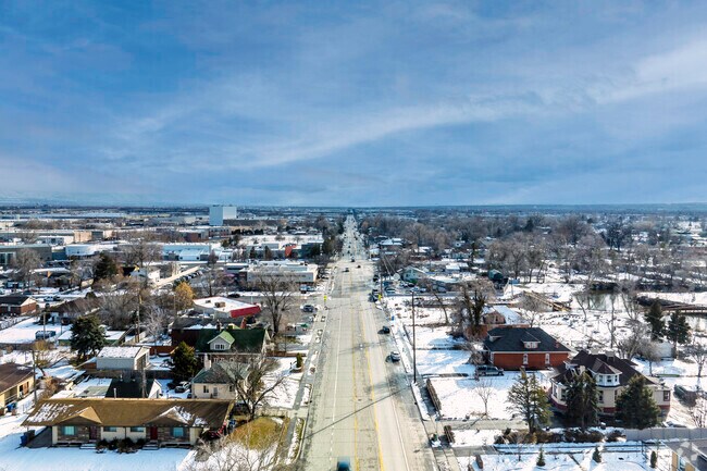 Redwood Road in the Poplar Grove neighborhood.