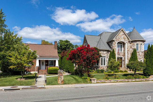 Bennett Hill-Progress features homes large and small for different lifestyles.
