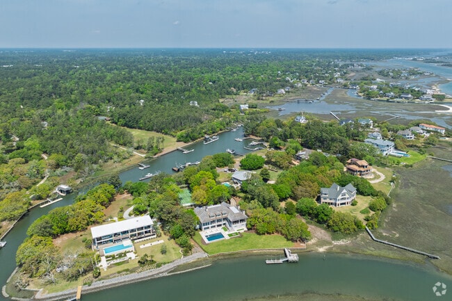 The Greenville Loop neighborhood is located on the Intracoastal Waterway near Wrightsville Beach.