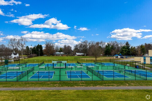Tennis courts are available next door and apart of John F. Kennedy Elementary School.