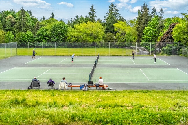 Practice your pickleball skills at one of the many parks in Parkwood - Mercer Firs.