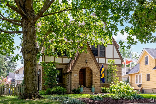 Elegant Tudors spaced throughout Lower Burns Park bring a unique appeal to the neighborhood.