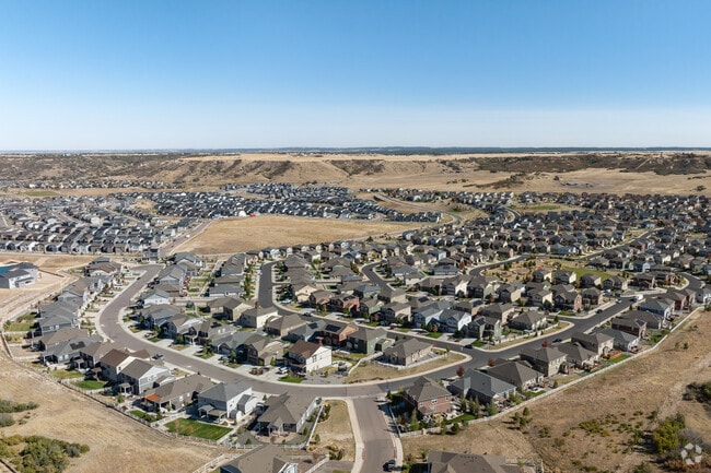 Crystal Valley Ranch is a large new development with multiple parks and a recreation center.