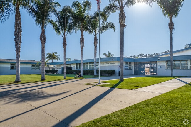 E. O. Green Junior High School serves middle school aged students in Oxnard, Ca.