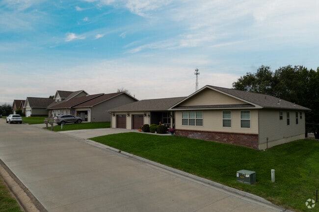 Rows of homes line the streets of Concordia.