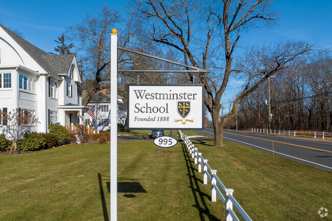 Westminster School campus is located at 995 Hopmeadow Street.