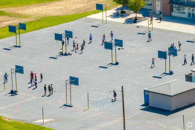 The student body is very active at Winston Churchill Middle School.
