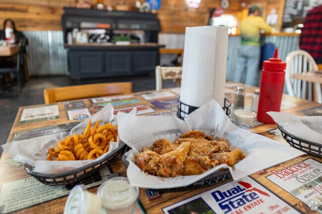 Butter Garlic Pepper Parmesan wings are a Macclenny favorite at The Coop.